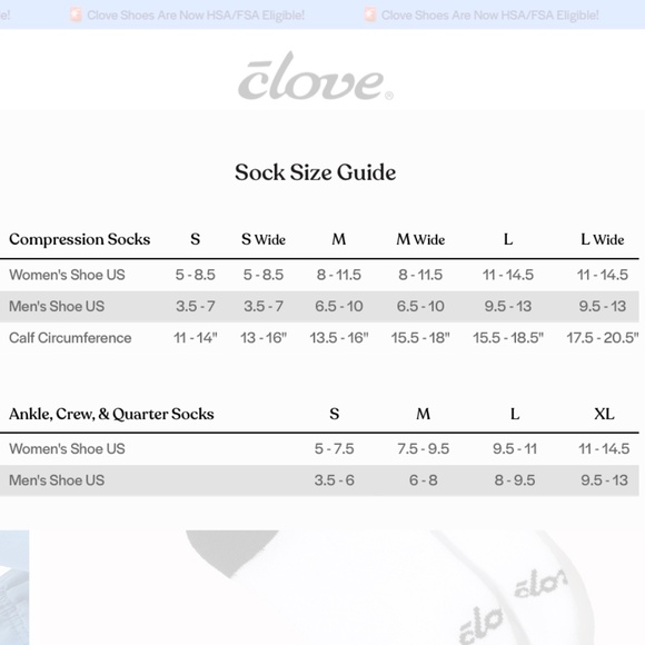 NWT | Clove Compression Socks Flower Power | Sz S - Picture 6 of 6